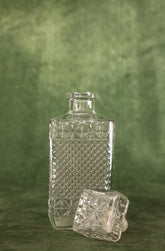 Diamond Accented Glass Decanter